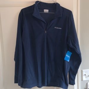 Columbia Fleece 1/4 Zip - Large, New w/Tags